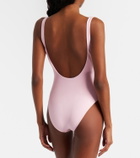 Versace Draped crêpe jersey minidress