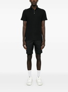 RLX Ralph Lauren Black Logo-Print Polo Shirt