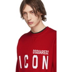 Dsquared2 Red Icon Sweatshirt