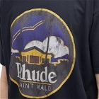 Rhude Men's Saint Malo T-Shirt in Vintage Black