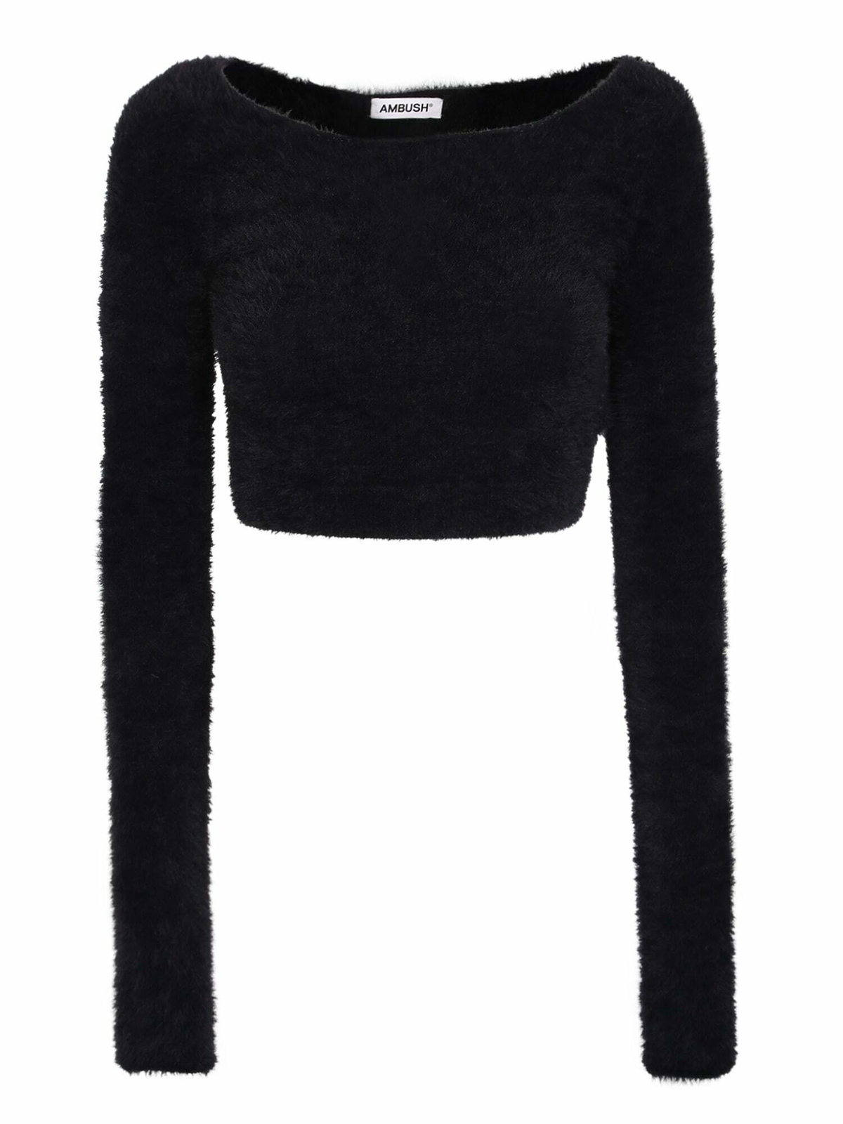 AMBUSH Cropped Sweater Black