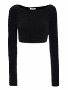 AMBUSH Cropped Sweater Black