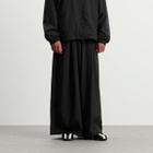 Y-3 Men's Gradient Stripes Wide Leg Trousers in Black