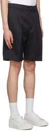 Golden Goose Navy Polyester Shorts