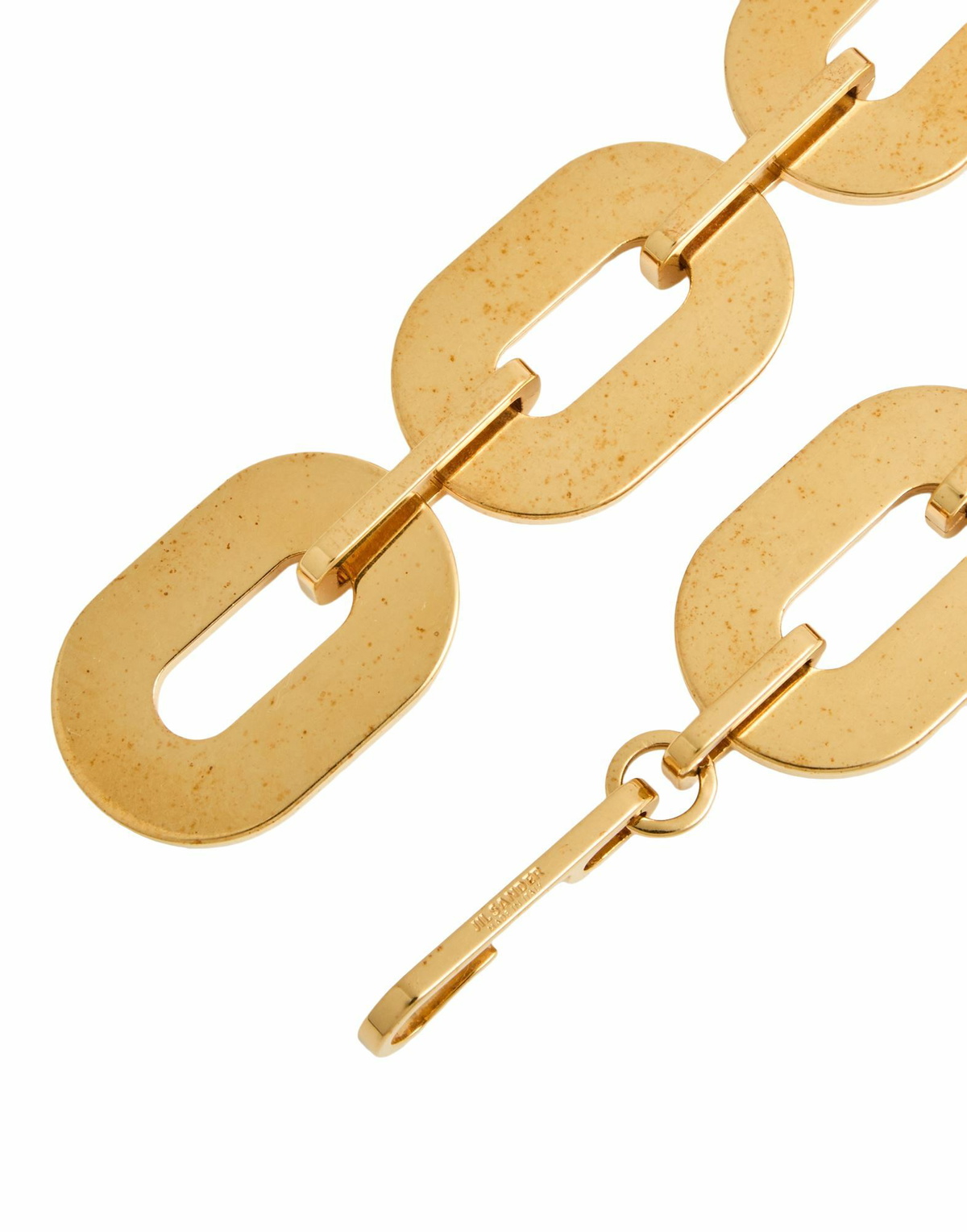 Jil Sander Womens Necklace in Gold