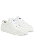 Ganni Faux leather sneakers