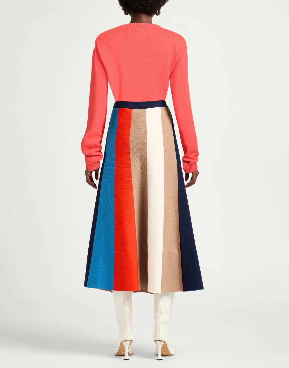 The Elder Statesman Womens Sweater in Red