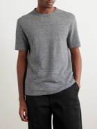 Officine Générale - Striped Cotton and Linen-Blend T-Shirt - Multi