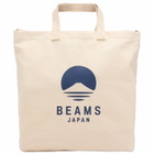 BEAMS JAPAN 2 Way Canvas Tote Bag in Indigo 