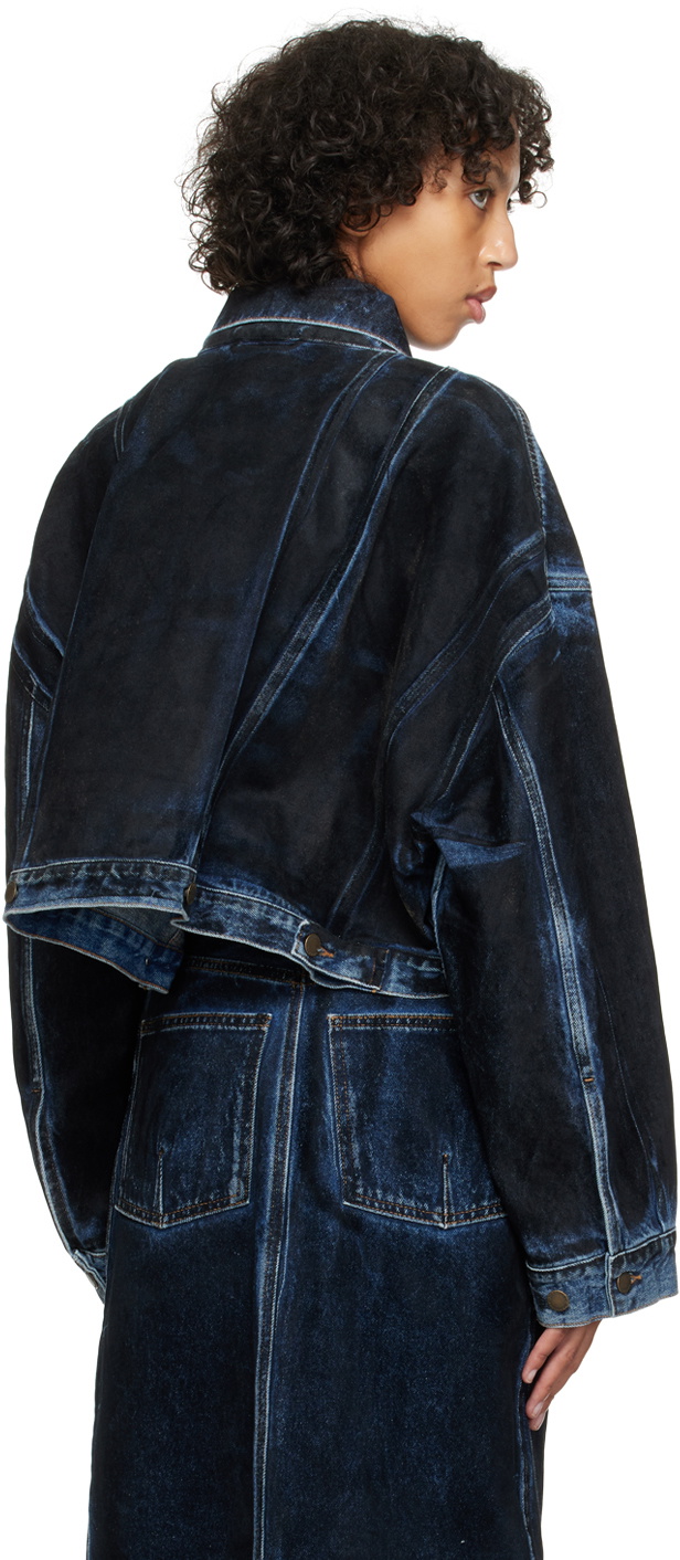 DARKPARK Blue & Black Gigi Denim Jacket