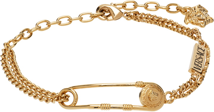 Photo: Versace Safety Pin Bracelet