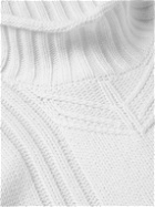 Loro Piana - Haston Cashmere Mock-Neck Sweater - White