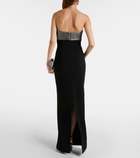 Rebecca Vallance Lumi strapless gown