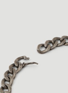 Curb Chain Necklace in Silver