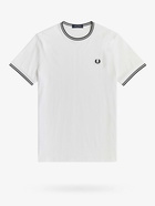 Fred Perry T Shirt White   Mens