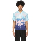 Blue Blue Japan Multicolor Sakura Tunnel and Mt. Fuji Shirt