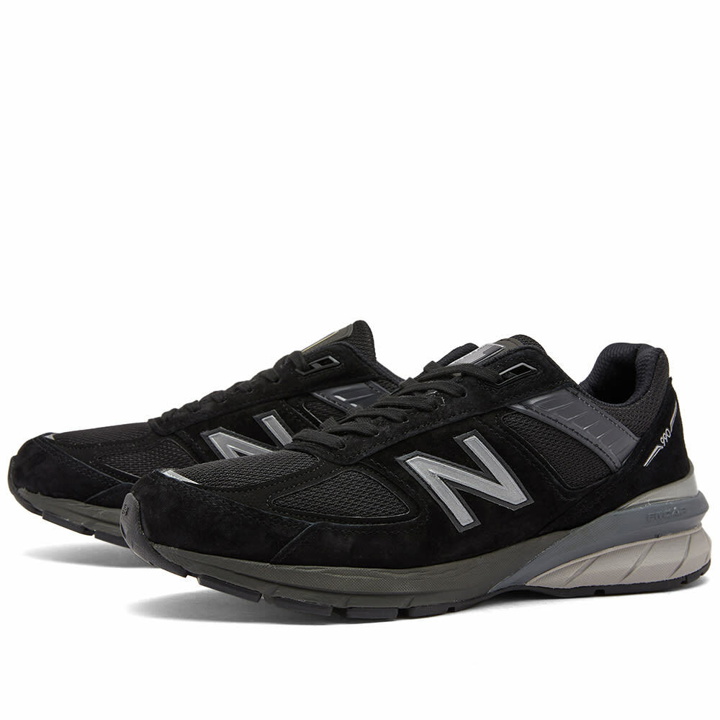 Photo: New Balance Men's M990BK5 - Made in the USA Sneakers in Black