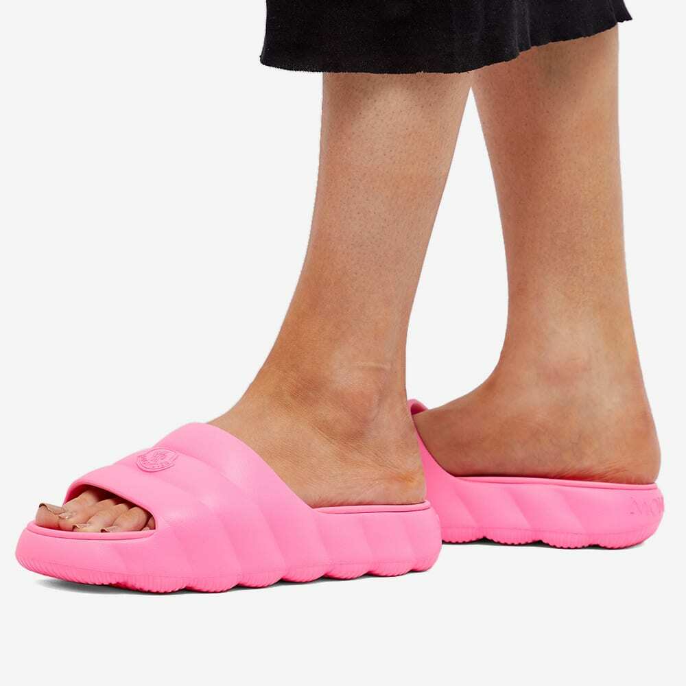 MONCLER Lilo Logo-Embossed Rubber Slides for Men | MR PORTER