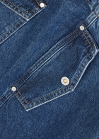 Dion Lee Parachute Wide-leg Jeans Blue