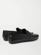 Tod's - City Gommino Leather Penny Loafers - Black