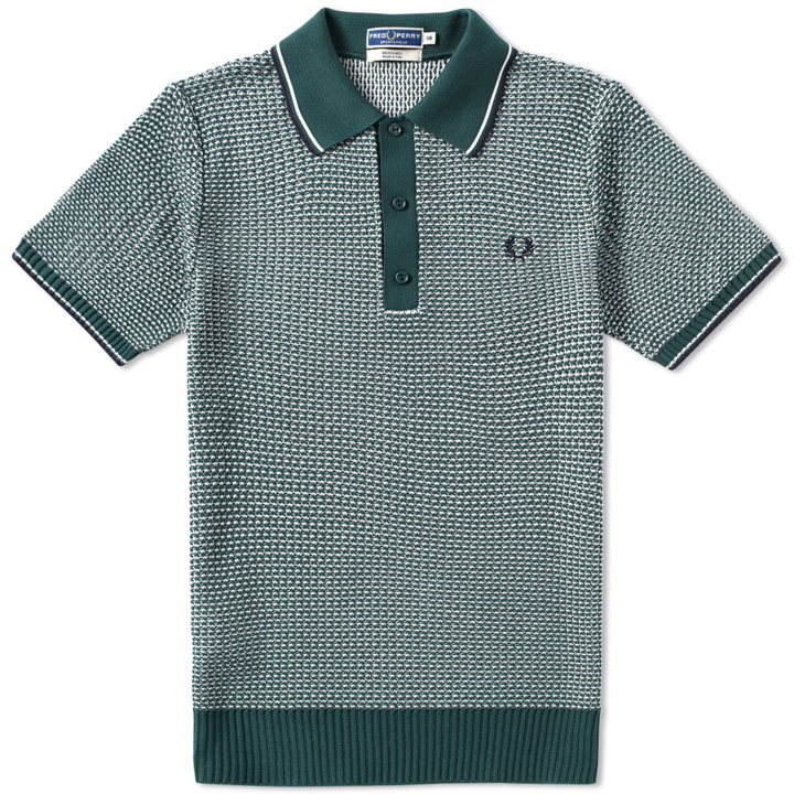 Photo: Fred Perry Reissues Two Colour Knit Polo