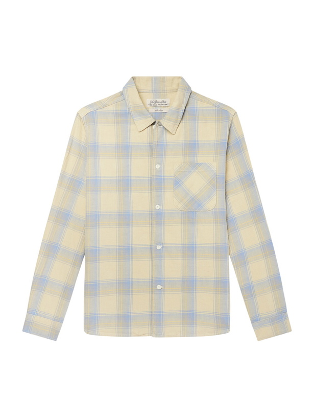 Photo: Remi Relief - Checked Cotton Shirt - Yellow