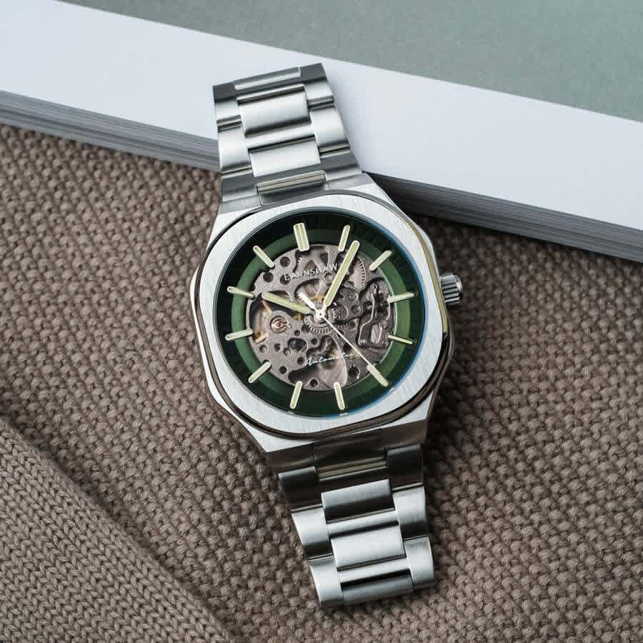 Thomas Earnshaw Exeter Automatic Green Dial Mens Watch ES-8300-44