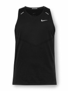 Nike Running - Rise 365 Perforated Dri-FIT Tank Top - Black
