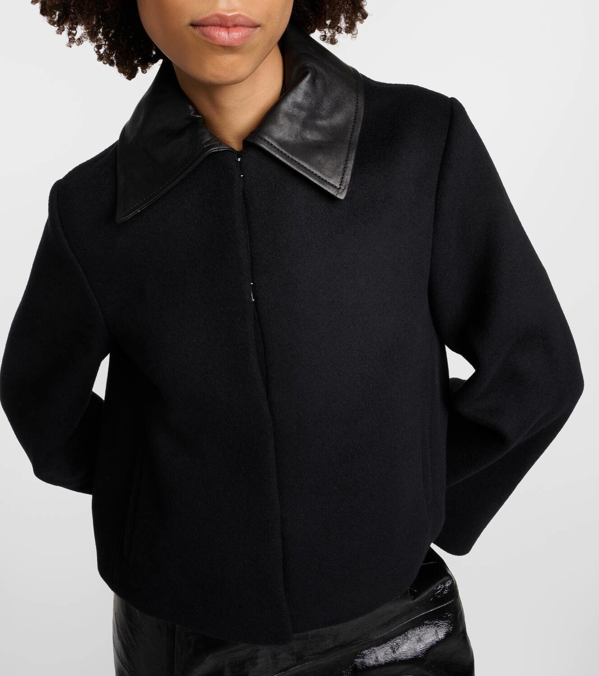 Proenza Schouler Cropped wool blend jacket Proenza Schouler