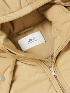 Mr P. - Twill Hooded Jacket - Brown