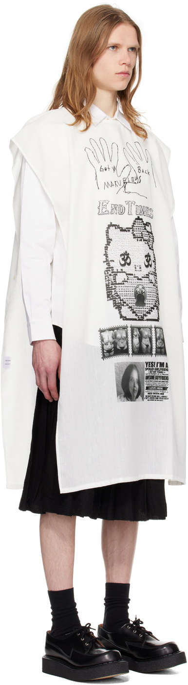 Ashley Williams White Executioner Tank Top
