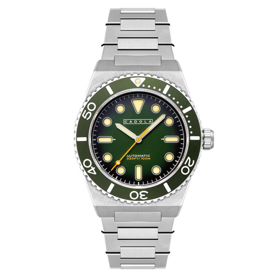 Cadola Farina Automatic Green Dial Mens Watch CD-1049-44