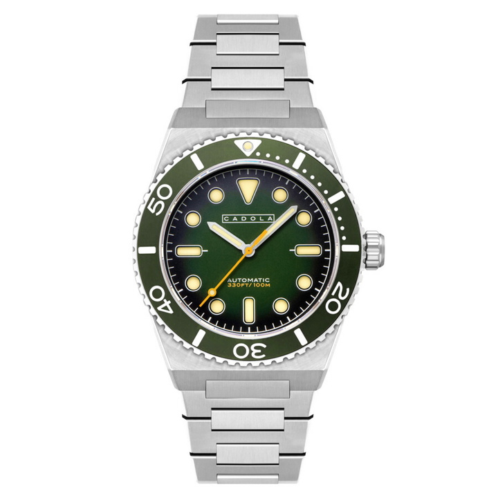 Photo: Cadola Farina Automatic Green Dial Mens Watch CD-1049-44
