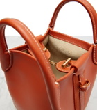 Loro Piana Bale Mini leather tote bag
