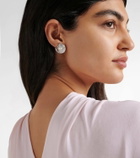 Ananya Chakra 18kt white gold earrings with gemstones