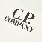C.P. Company Undersixteen Men's Logo Goggle Tee in Gauze White