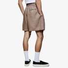 MKI Men's Linen Shorts in Mushroom