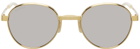 Gucci Gold Mirrored GG0872S Sunglasses