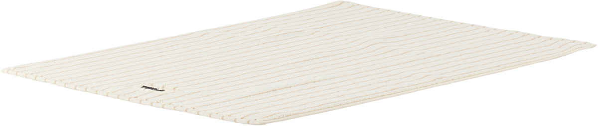 Tekla Off-White Terry Bath Mat