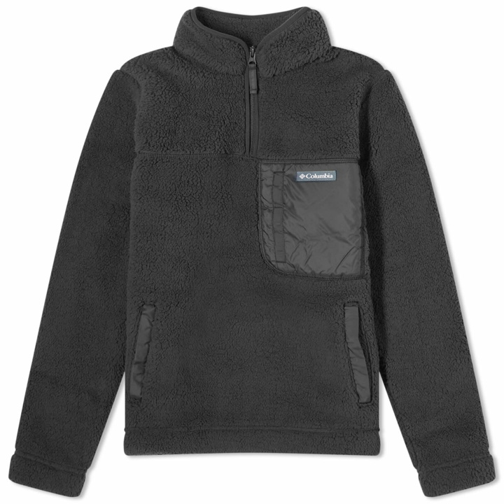 Photo: Columbia Women's West Bend™ 1/4 Zip Pullover in Black/Black