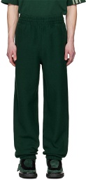 Burberry Green Drawstring Sweatpants