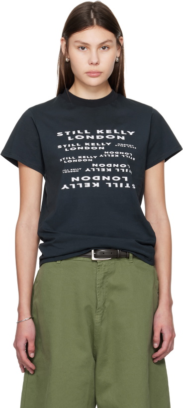 Photo: Still Kelly Black 'SK London' Baby T-shirt