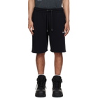 Off-White Black Heraldic Arrow Skate Sweat Shorts