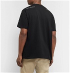 Cav Empt - Silver Activity Printed Cotton-Jersey T-Shirt - Black