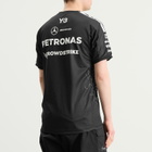 Y-3 Men's x Mercedes F1 Driver Short Sleeve Jersey in Black