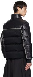 Moncler Black Quilted Down Jacket