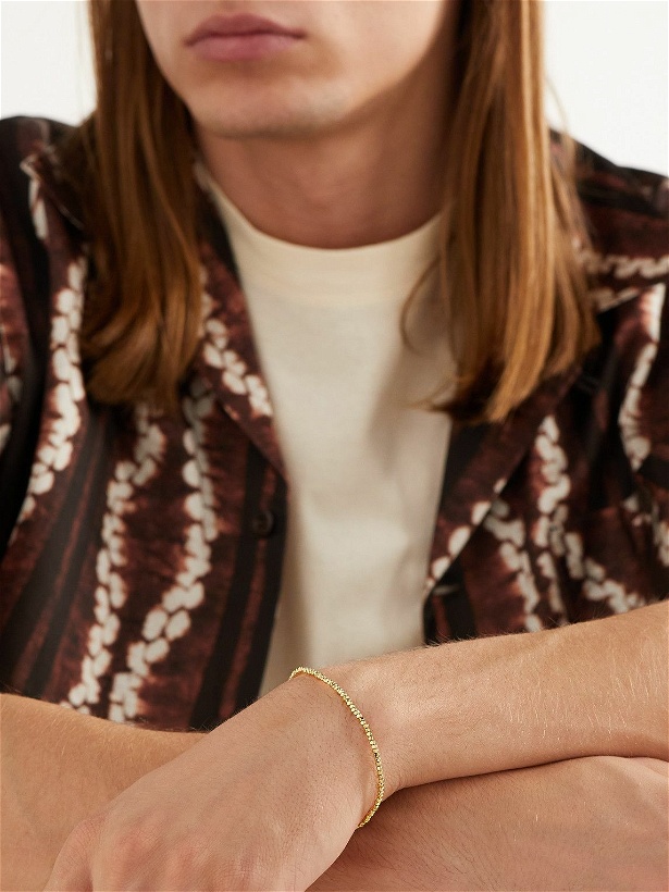 Photo: MAOR - Noix Gold Beaded Bracelet - Gold