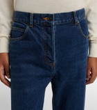 The Row Finbar wide-leg jeans