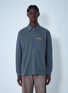Bottega Veneta Double Cotton Melange Polo Shirt