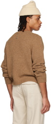 K.NGSLEY Brown Crewneck Sweater